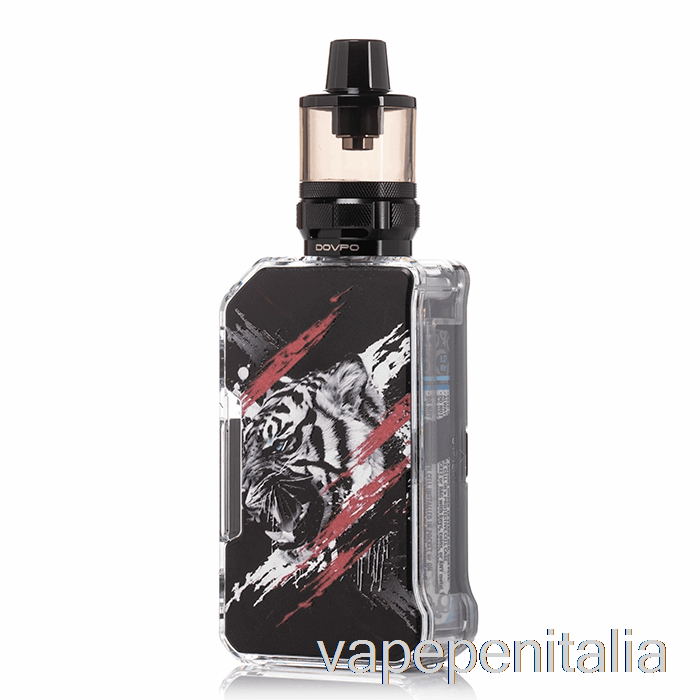 Vape In Italia Dovpo Mvp 220w Starter Kit Tigre Trasparente